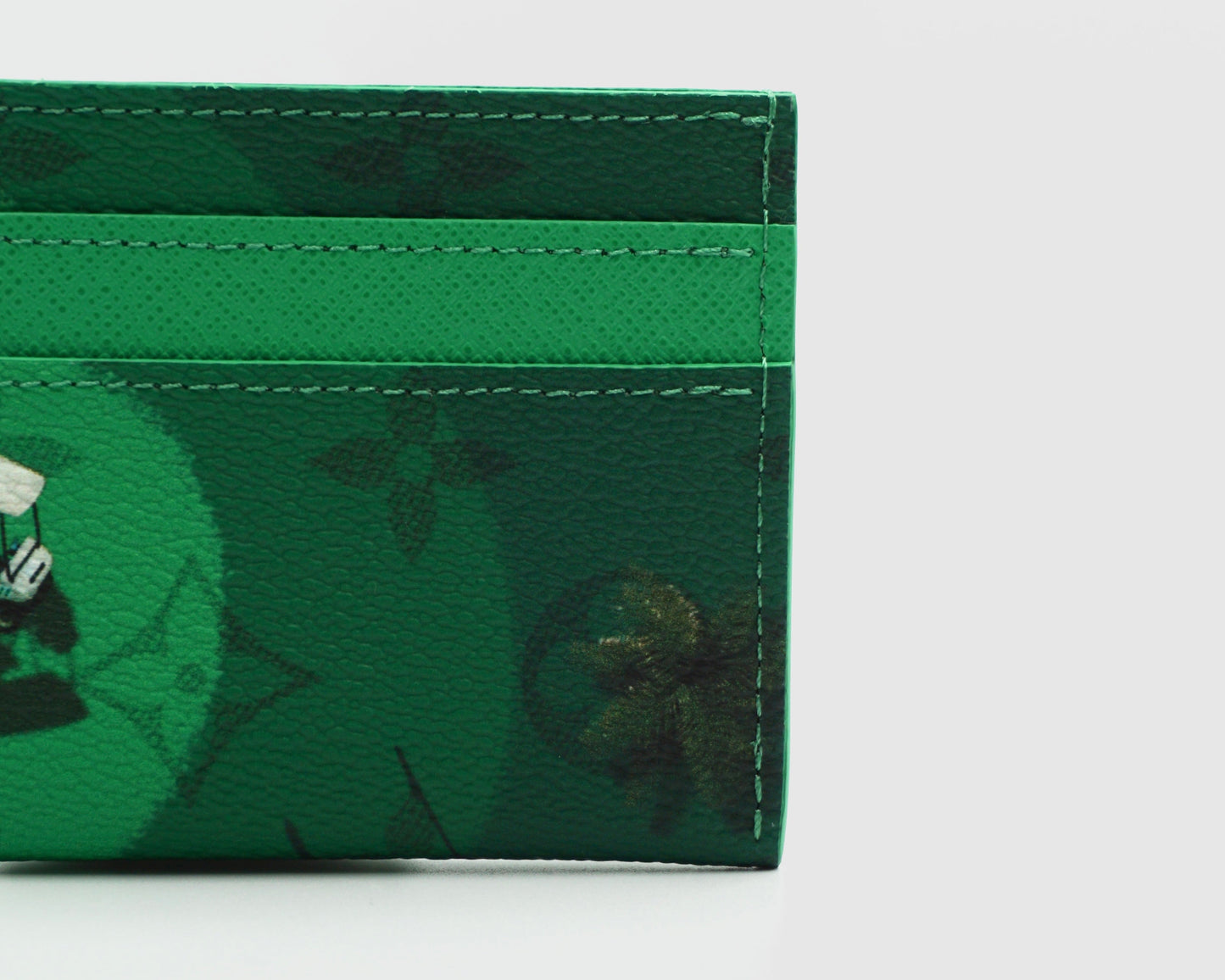 Louis Vuitton Golf Green Double Card Holder