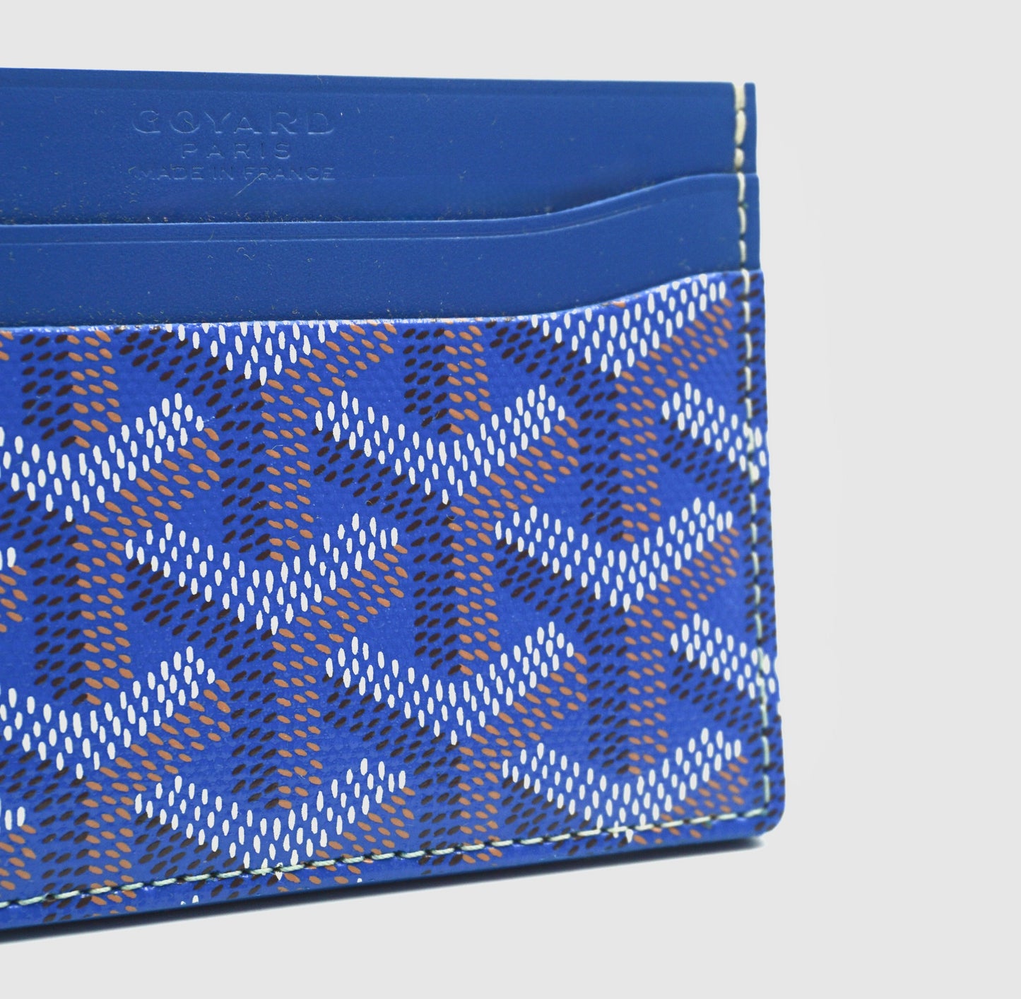 Goyard Saint Sulpice Card Holder Wallet 'Sky Blue'