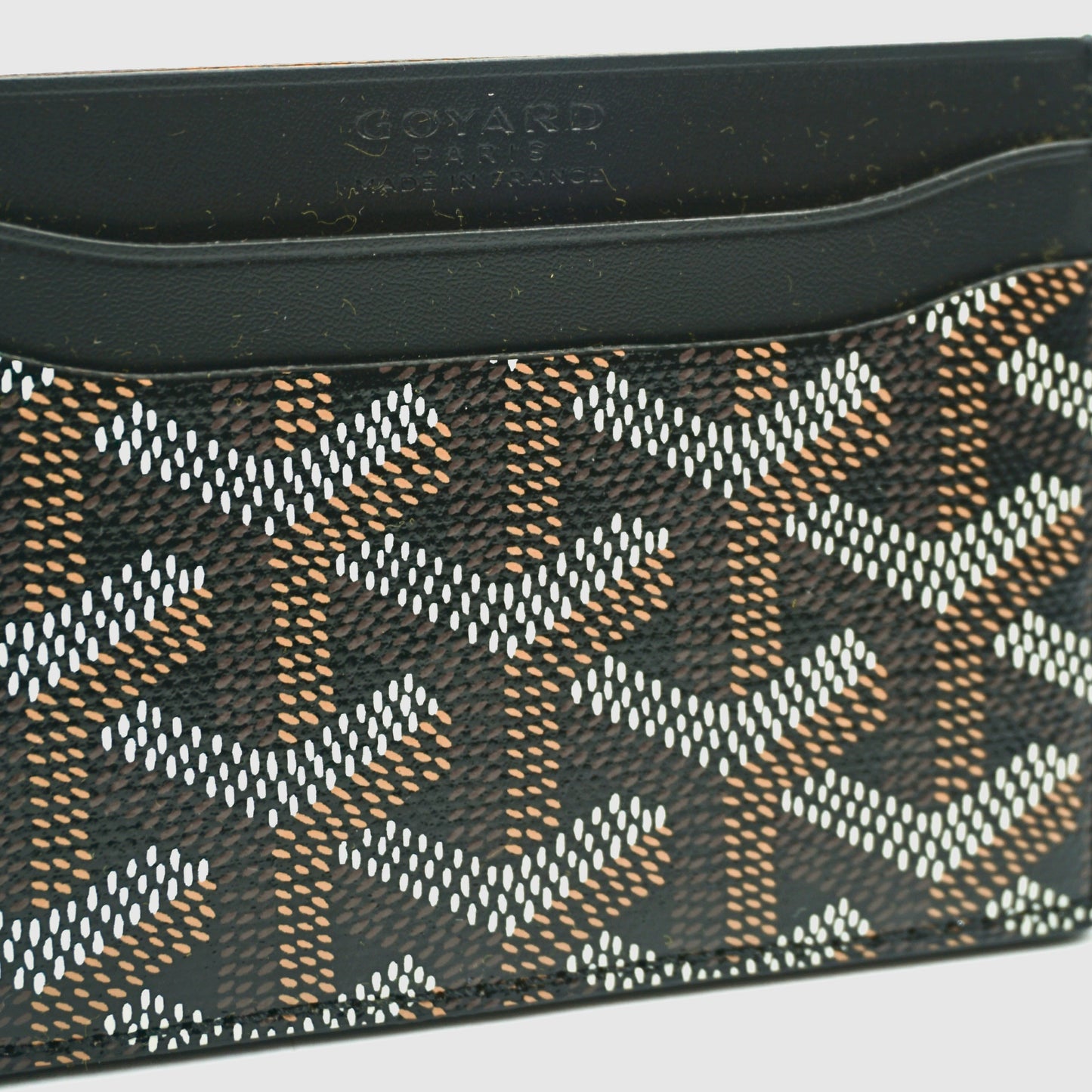 Goyard Saint Sulpice Card Holder Wallet 'Black'