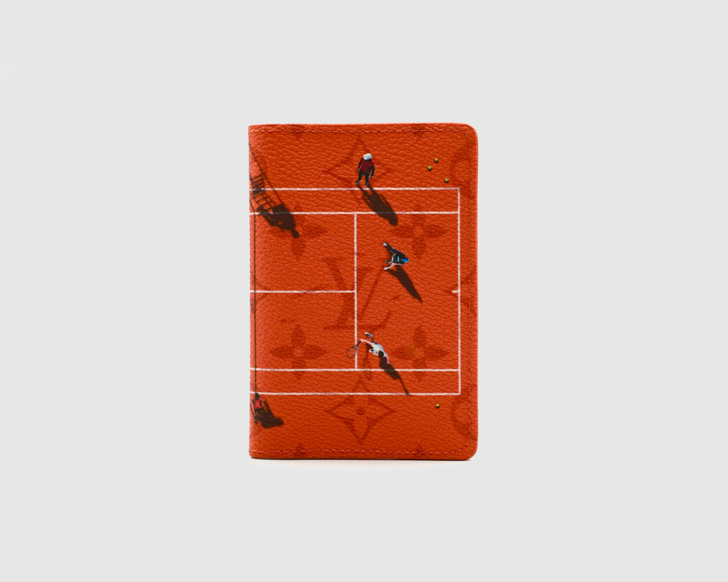 Louis Vuitton Brick Red Tennis Pocket Organizer