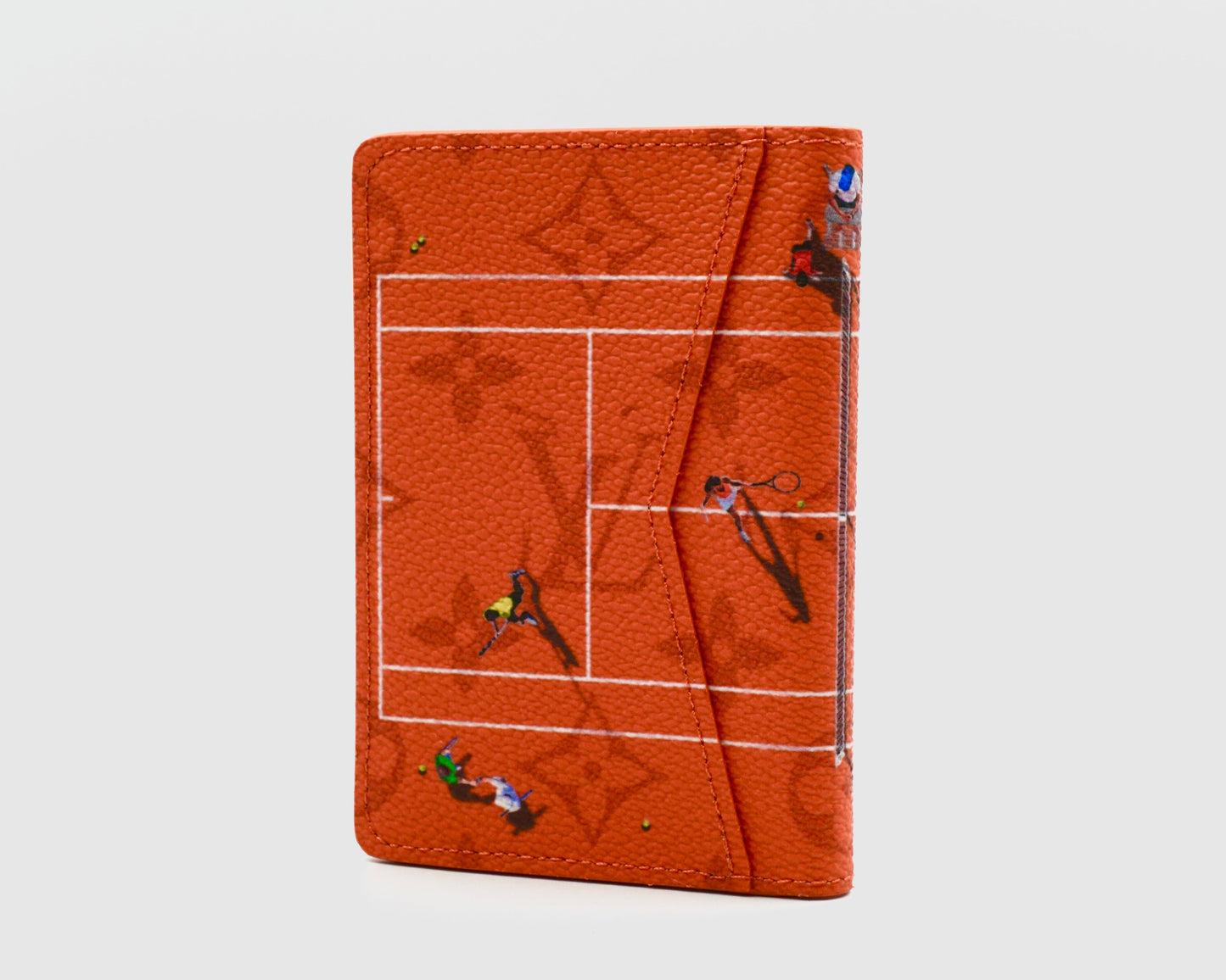Louis Vuitton Brick Red Tennis Pocket Organizer