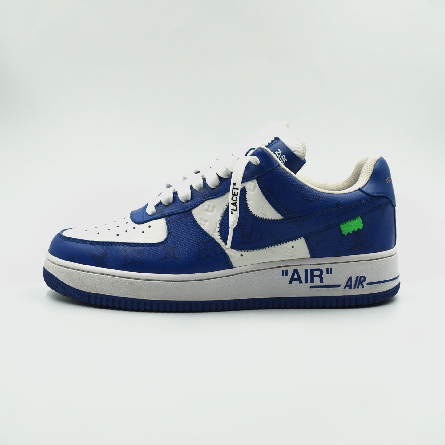 Louis Vuitton X Nike Air Force 1 Low by Virgil Abloh 'Royal Blue White'