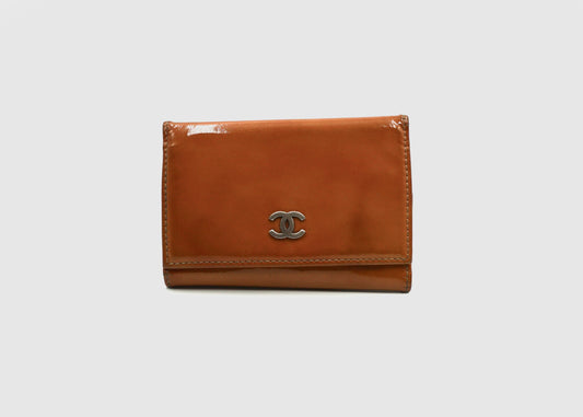 Chanel 6 Key Holder Tan