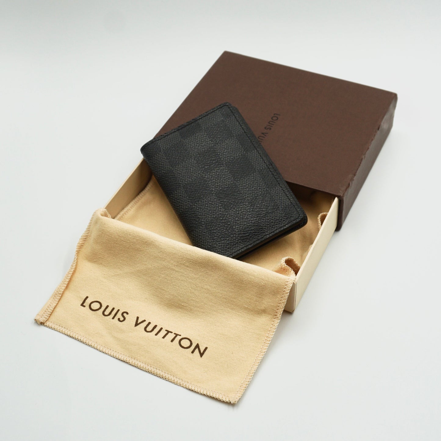 Louis Vuitton Damier Graphite Pocket Organizer Wallet