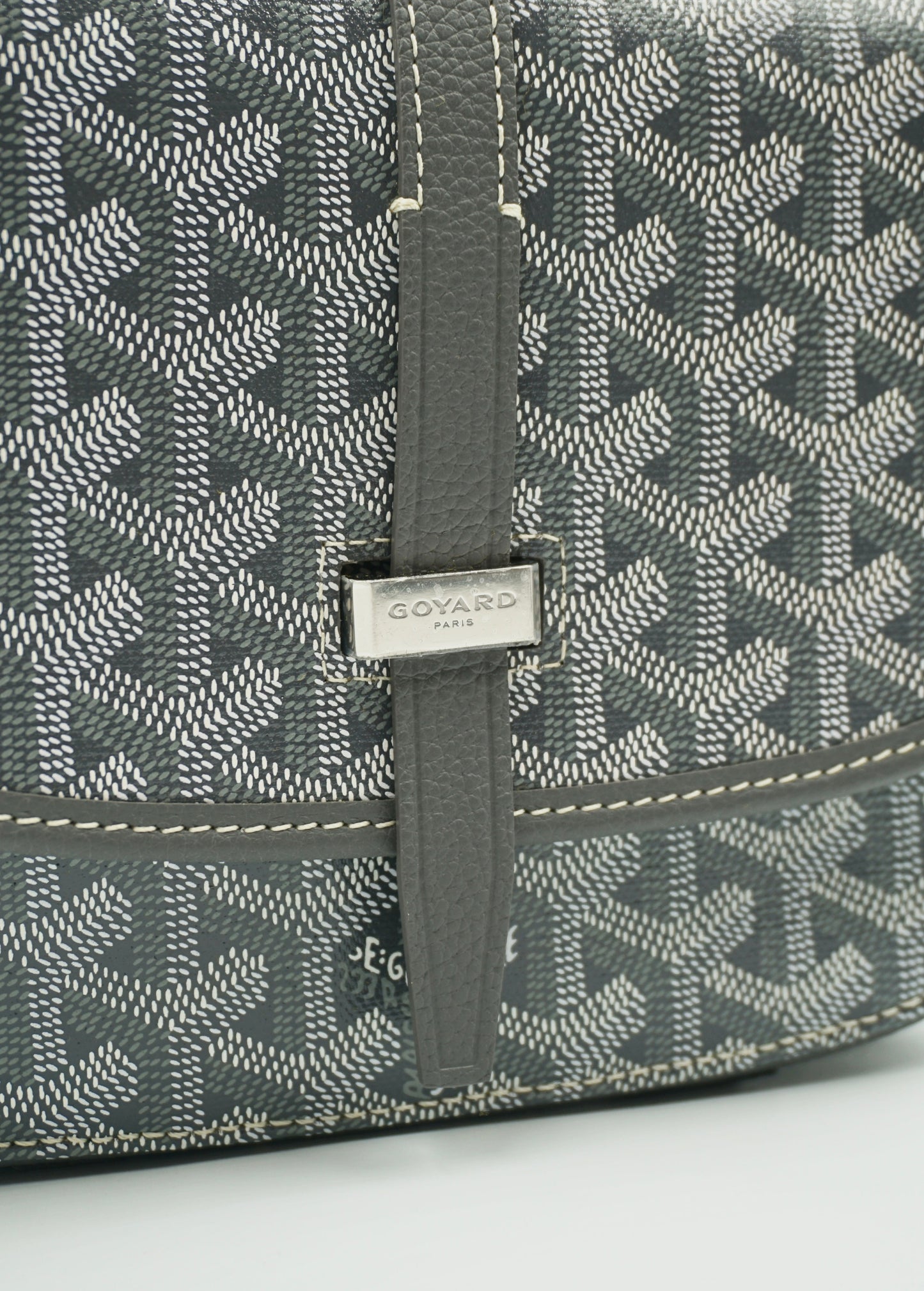 Goyard Belvedere PM Messenger Bag Grey