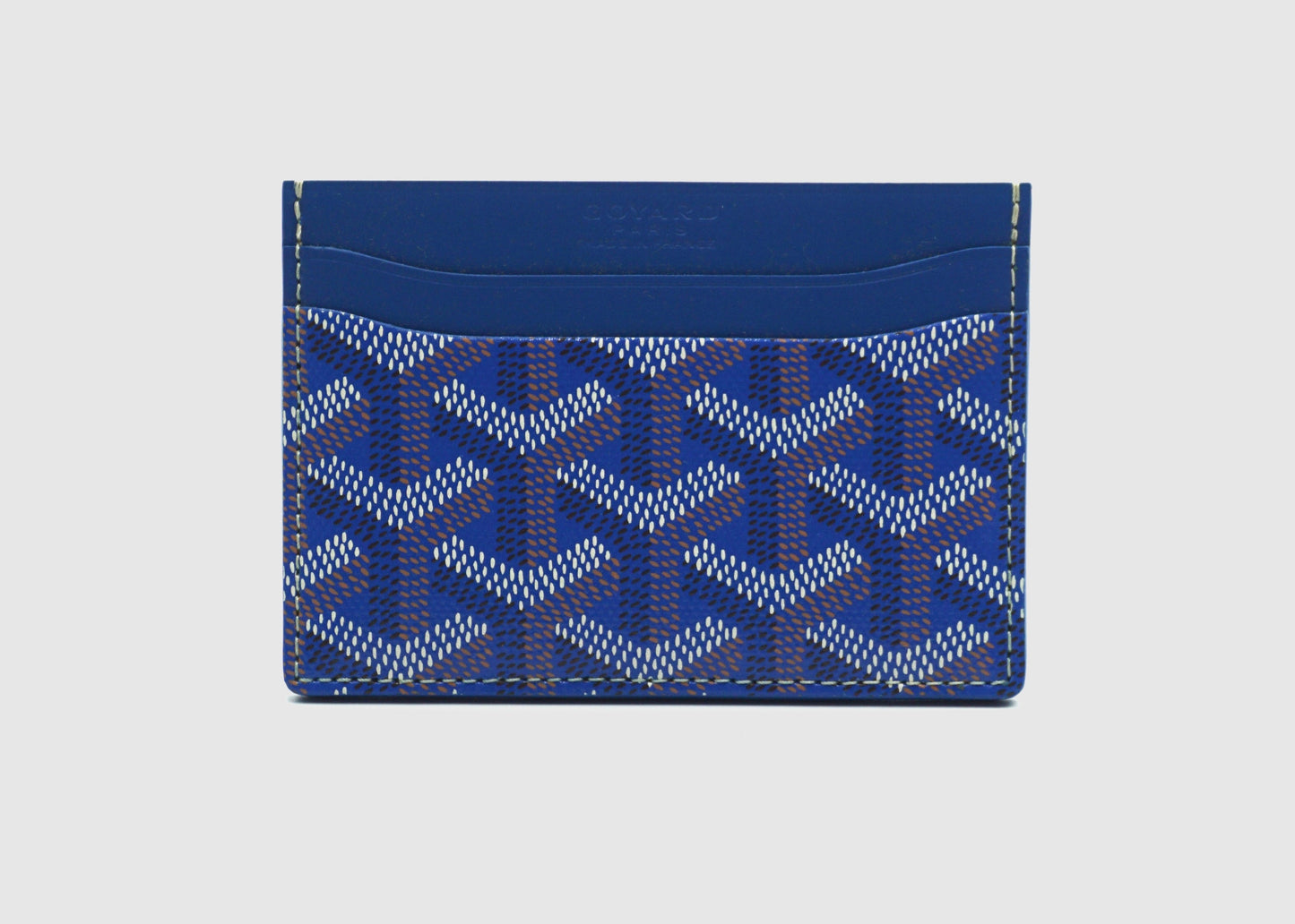 Goyard Saint Sulpice Card Holder Wallet 'Sky Blue'