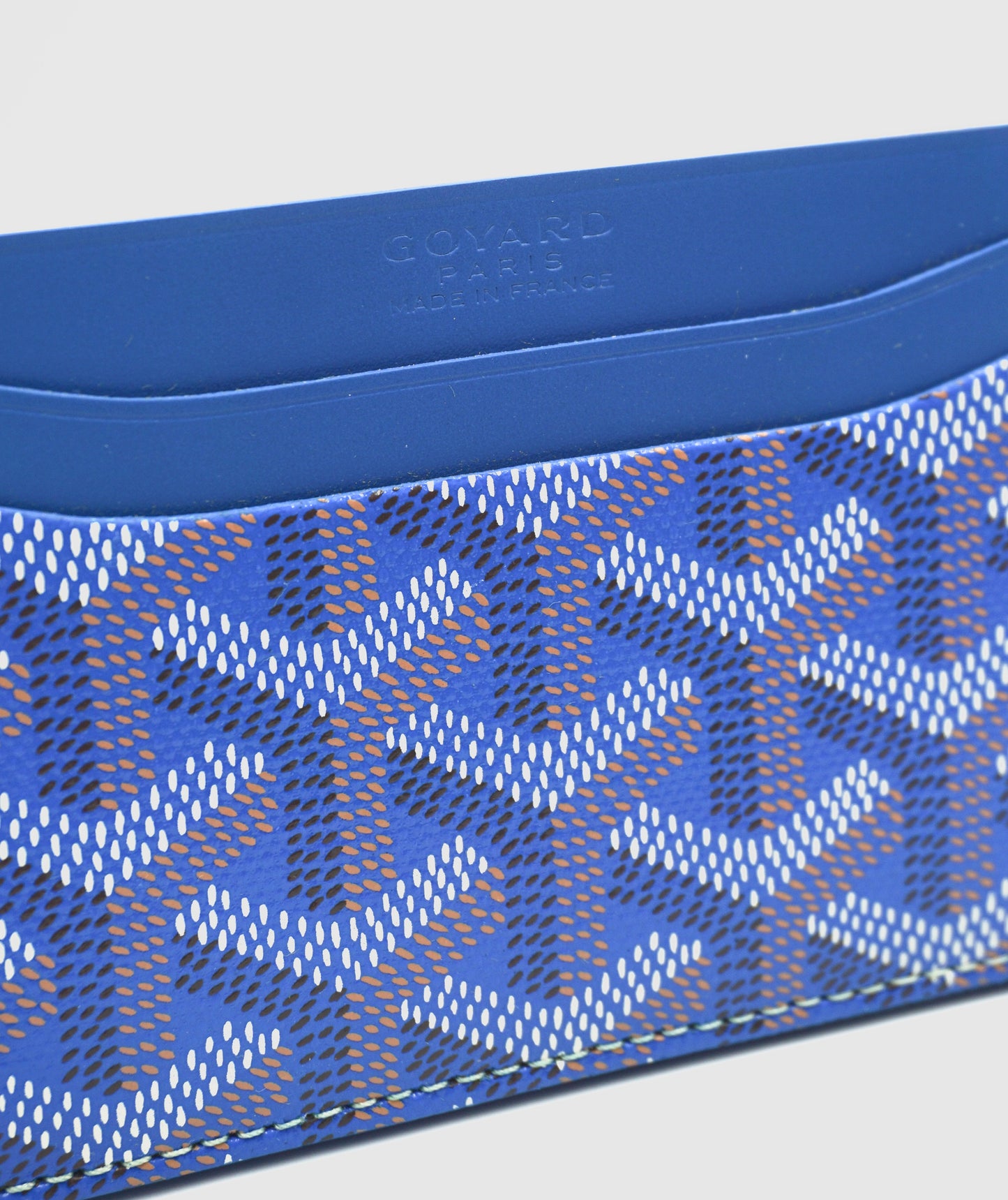 Goyard Saint Sulpice Card Holder Wallet 'Sky Blue'