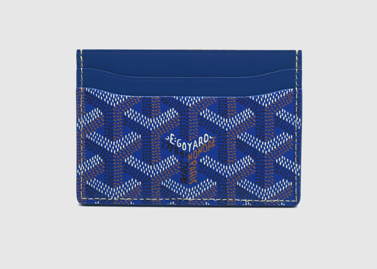 Goyard Saint Sulpice Card Holder Wallet 'Sky Blue'