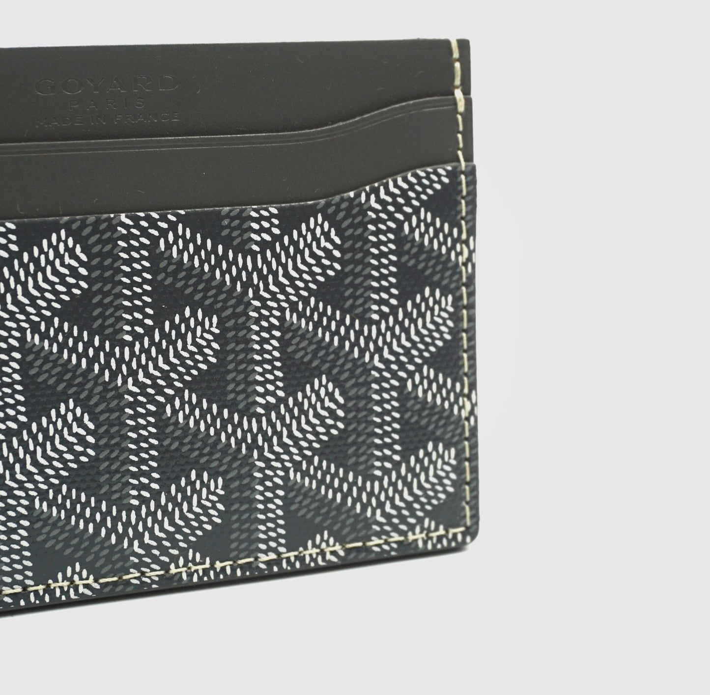 Goyard Saint Sulpice Card Holder Wallet 'Grey