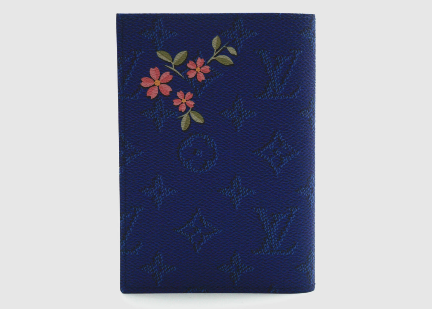 Louis Vuitton X Nigo Passport Cover Blue
