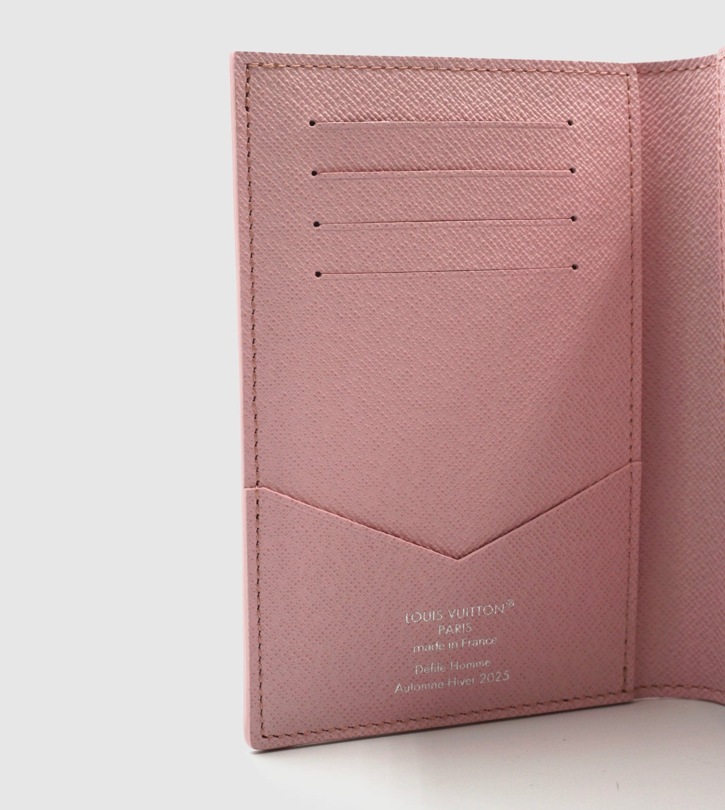 Louis Vuitton X Nigo Passport Cover Pink
