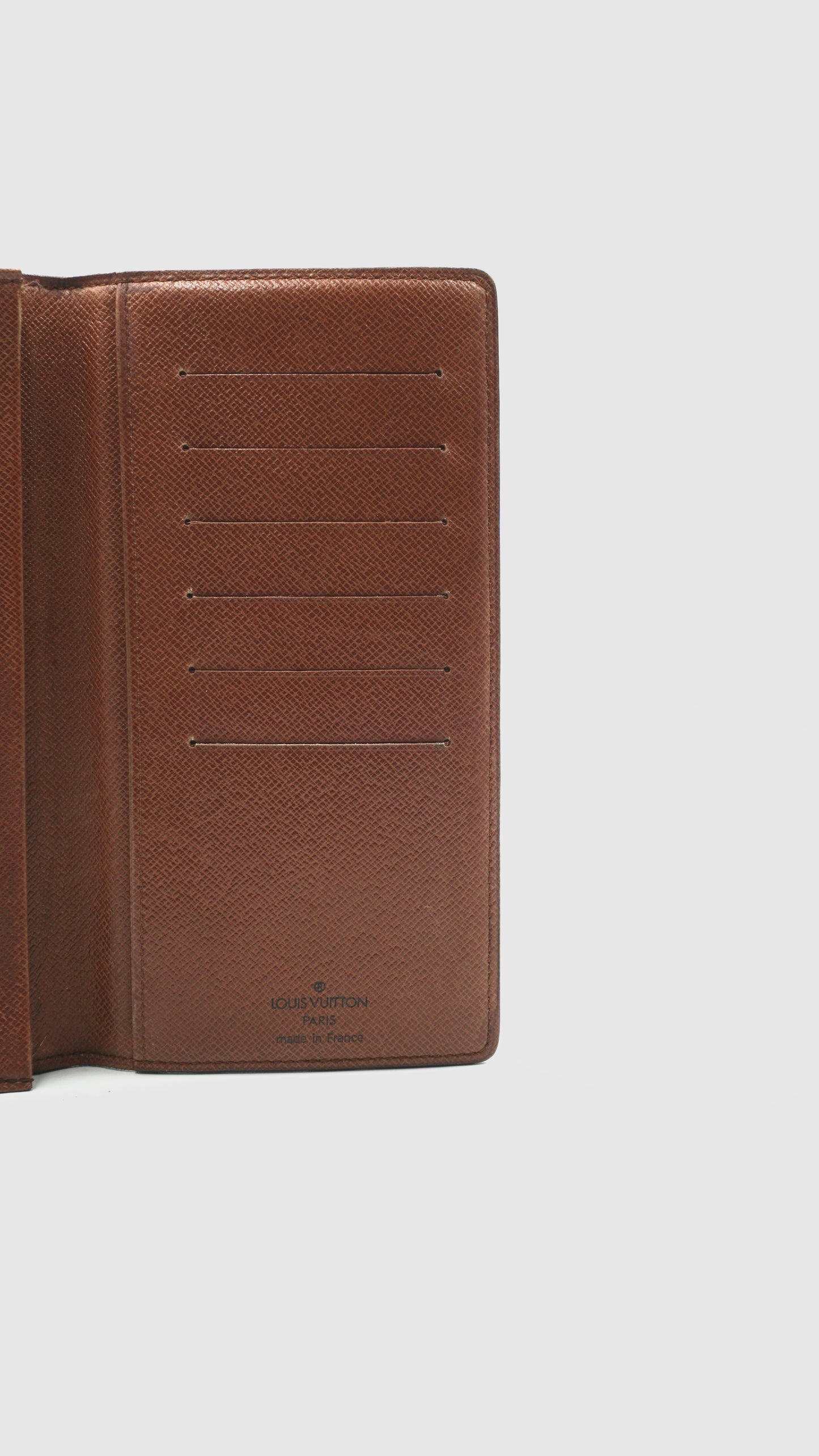 Louis Vuitton Monogram Porte Cartes Bifold Long Wallet