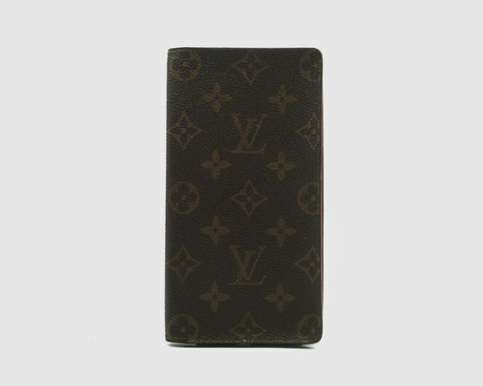 Louis Vuitton Monogram Porte Cartes Bifold Long Wallet