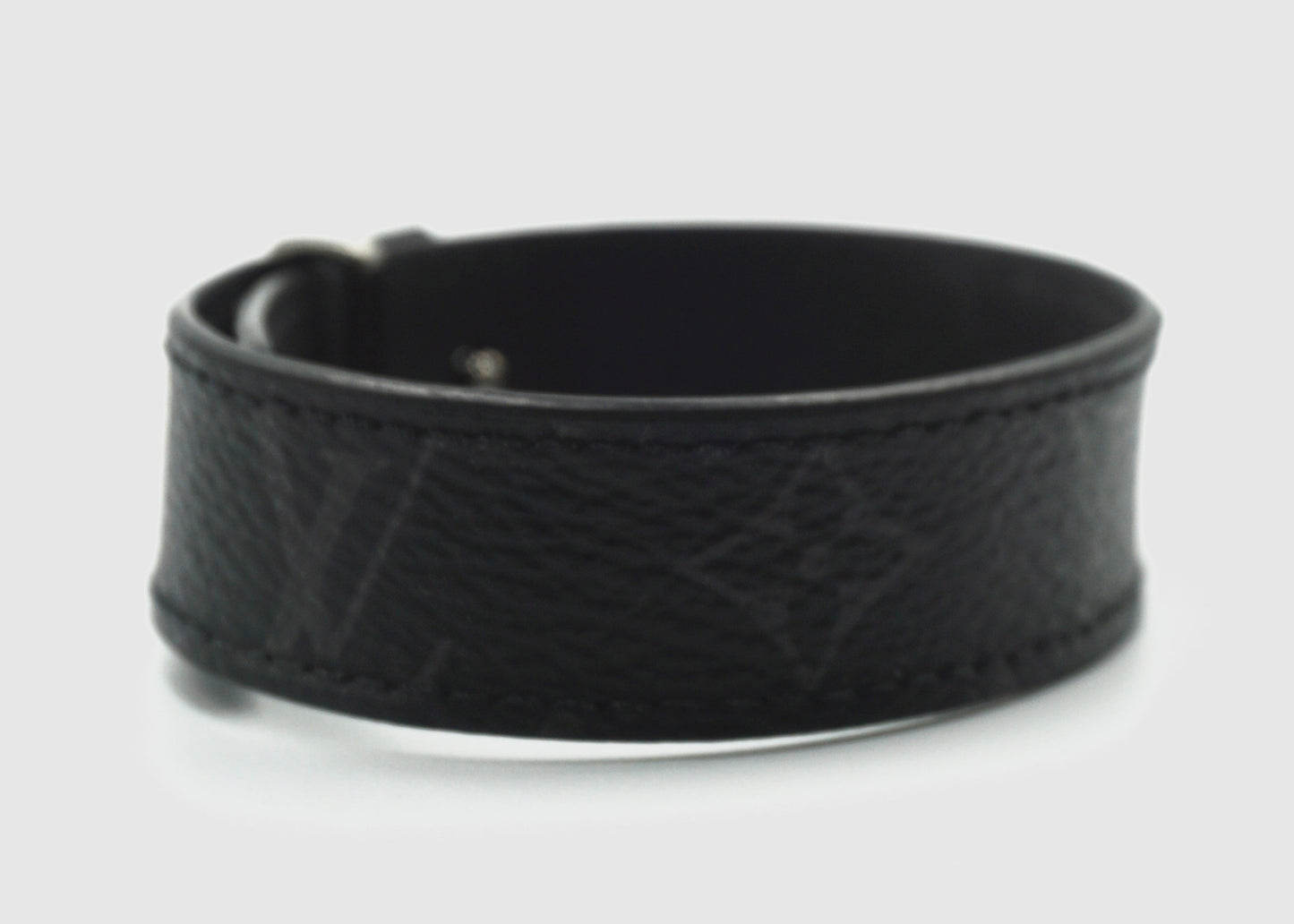 Louis Vuitton Slim Monogram Eclipse Mens Bracelet