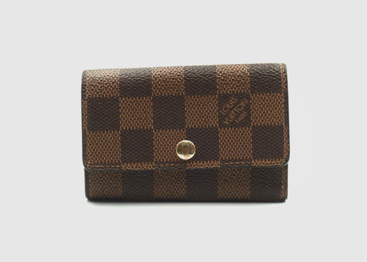 Louis Vuitton Damier Ebene 6 Key Holder