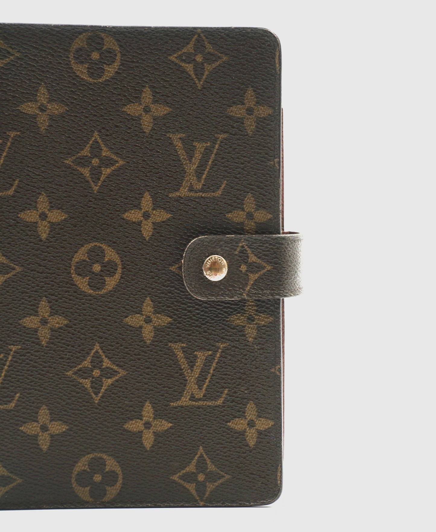 Louis Vuitton Brown Monogram Medium Ring Agenda