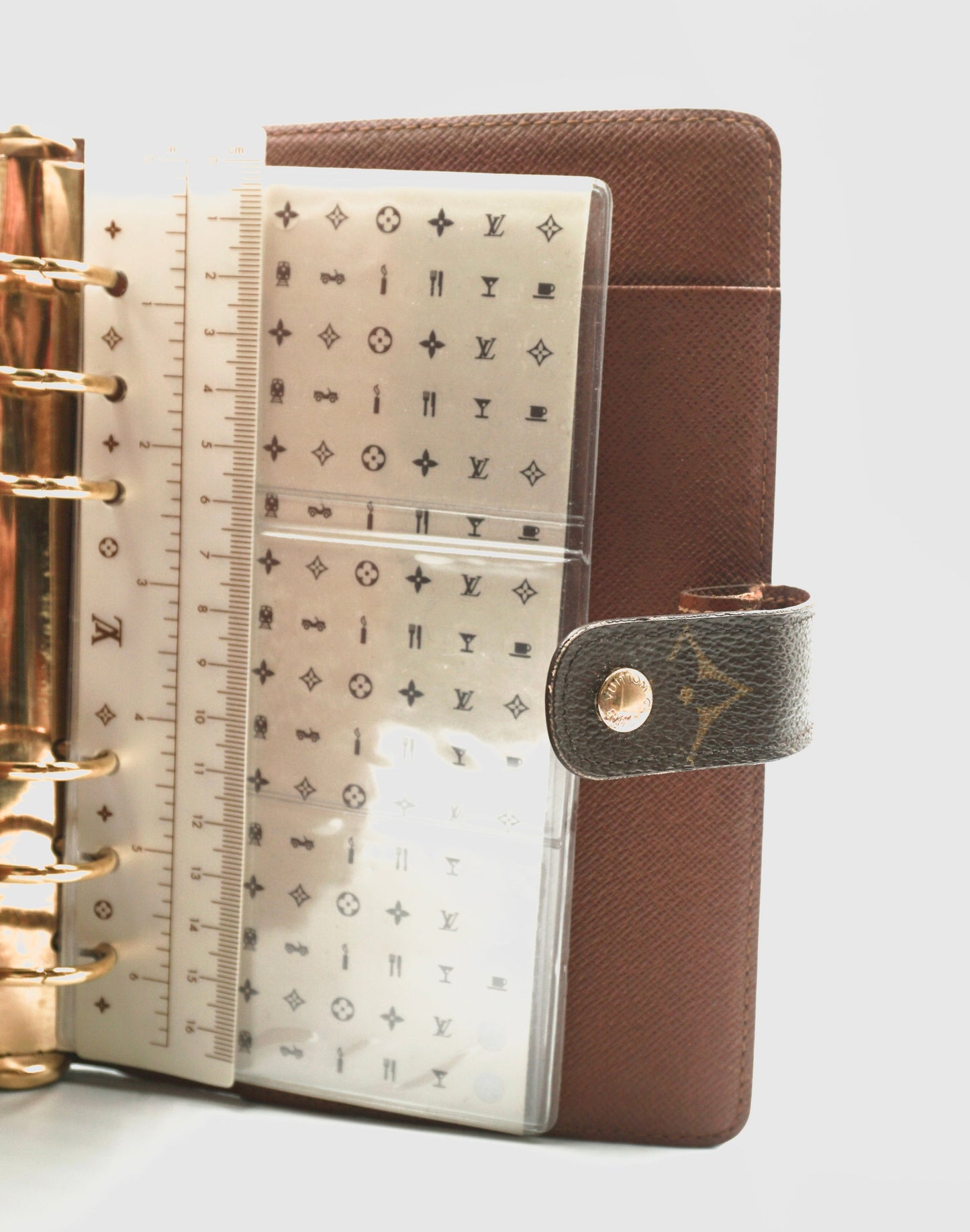 Louis Vuitton Brown Monogram Medium Ring Agenda