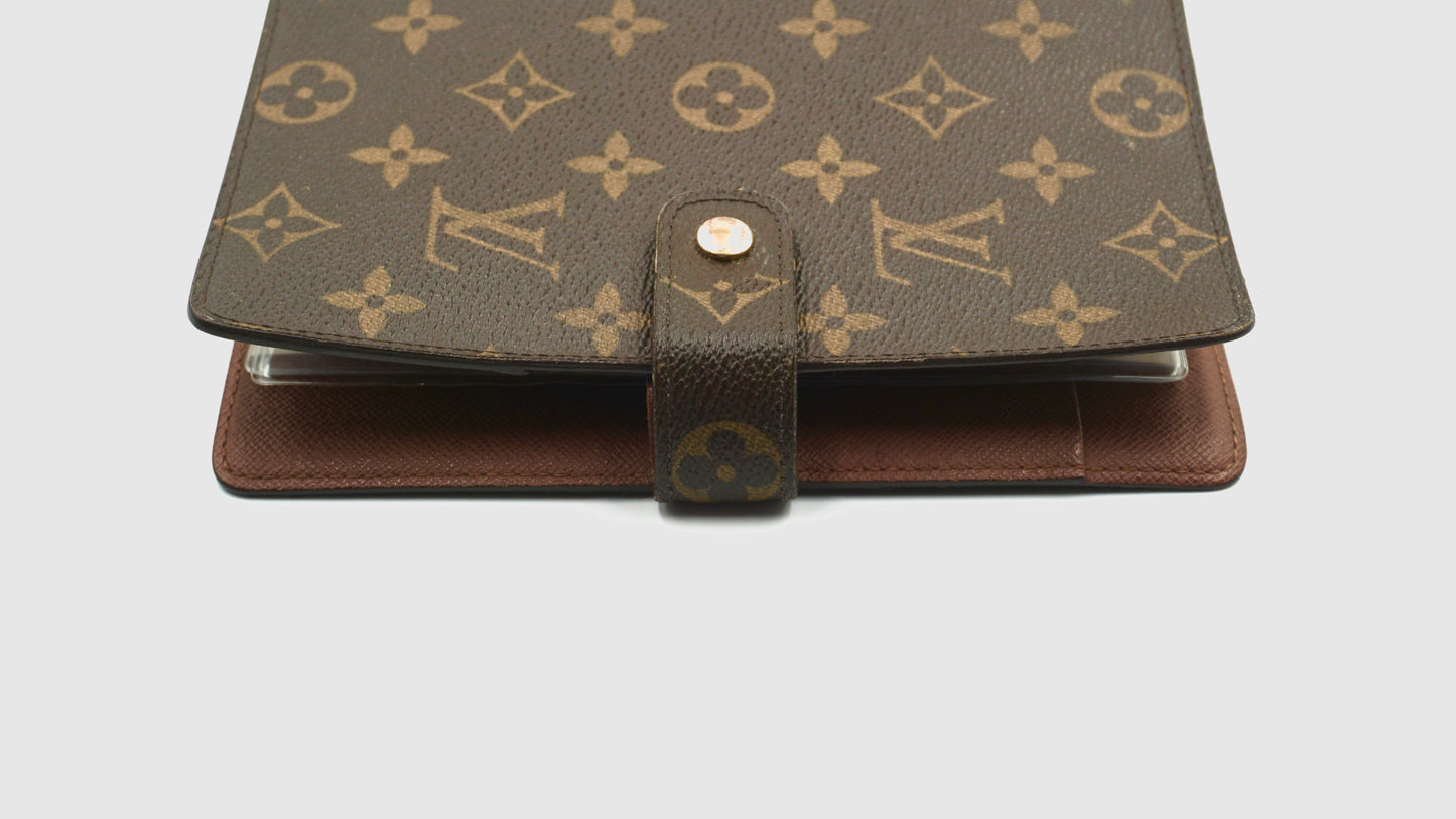Louis Vuitton Brown Monogram Medium Ring Agenda