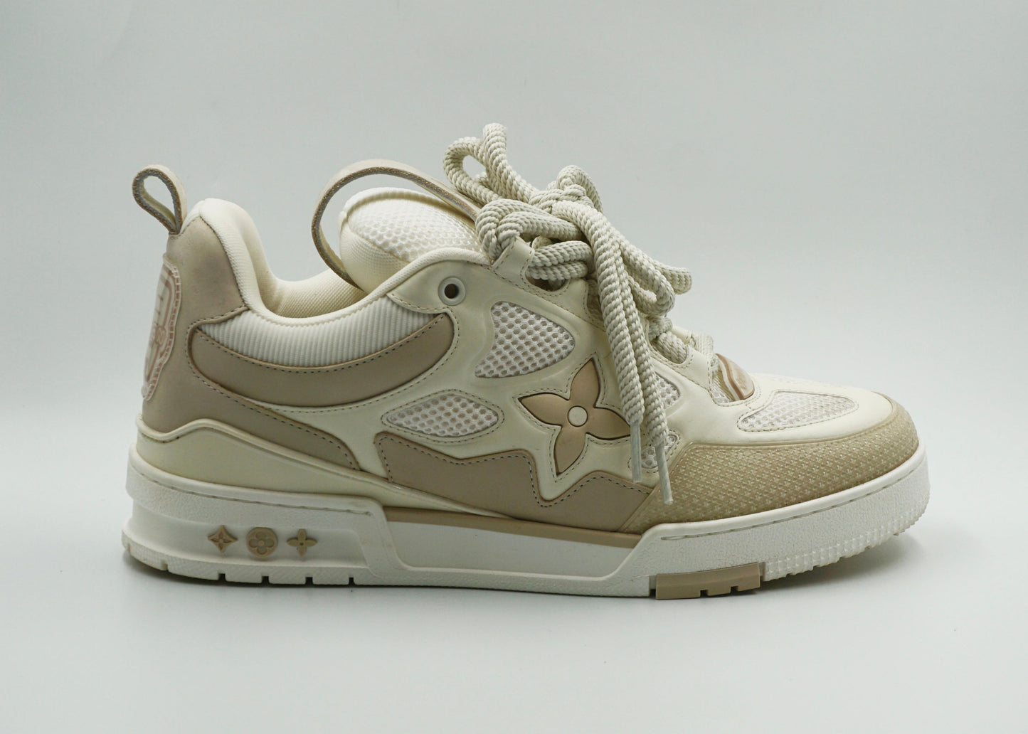 Louis Vuitton Beige Skate Trainers