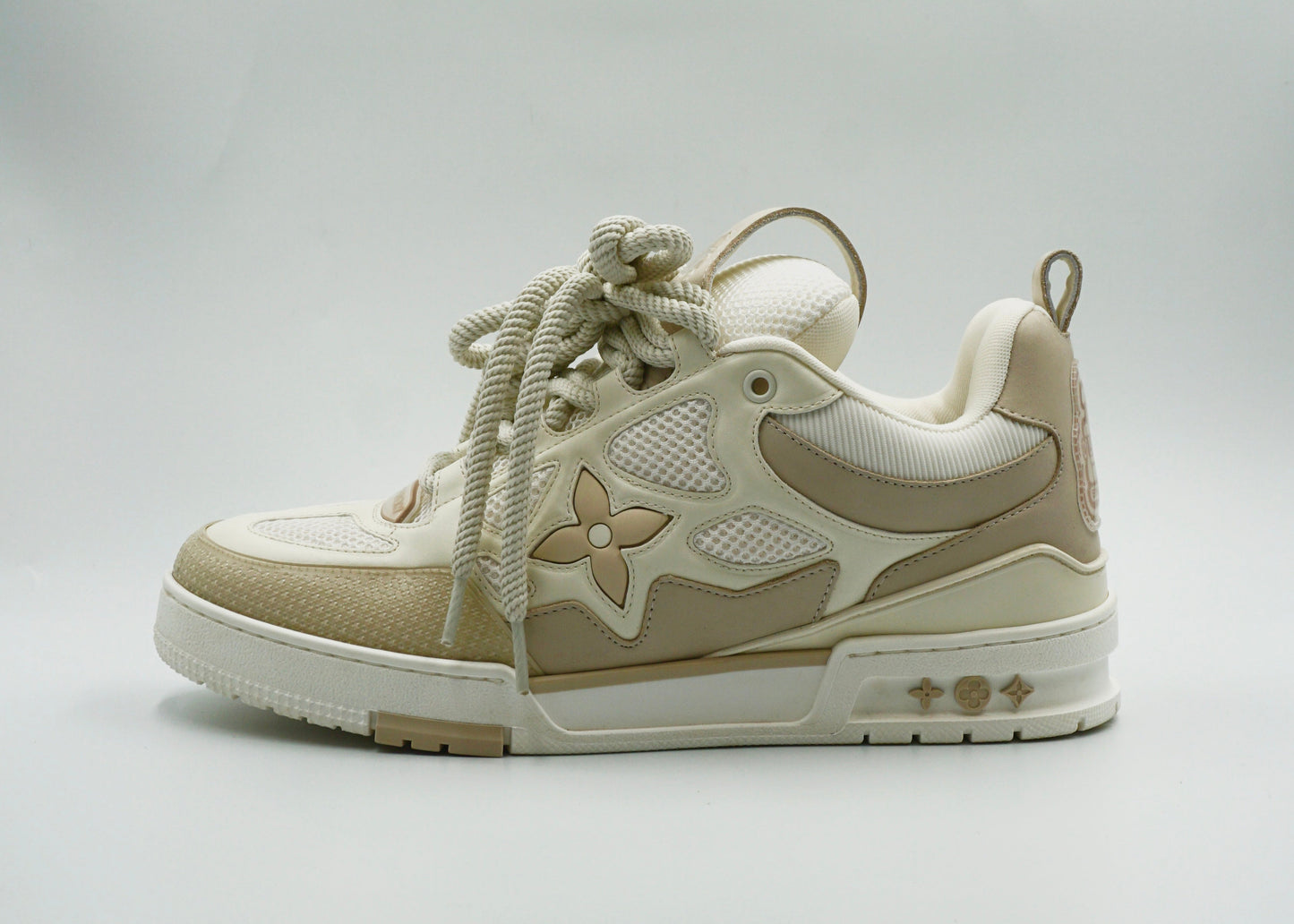 Louis Vuitton Beige Skate Trainers