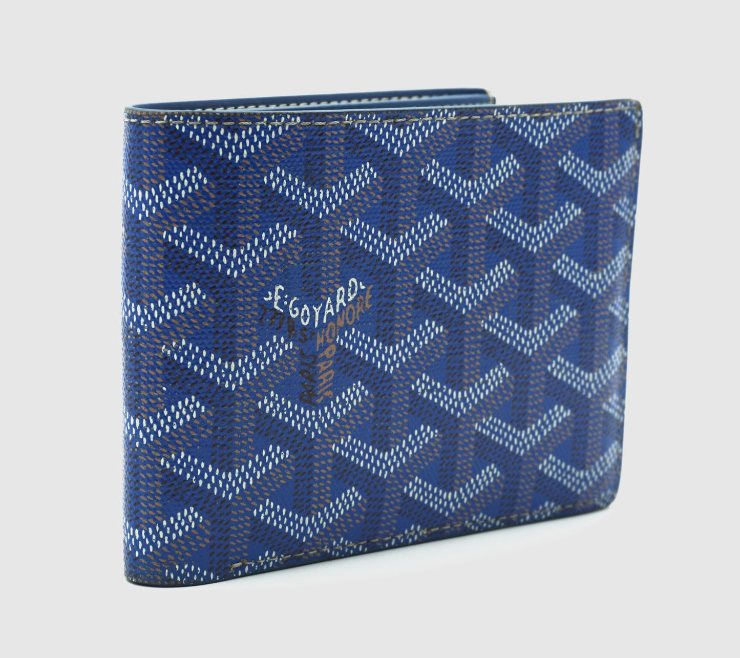 Goyard Victoire Bifold Wallet Sky Blue
