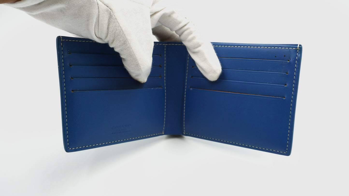 Goyard Victoire Bifold Wallet Sky Blue
