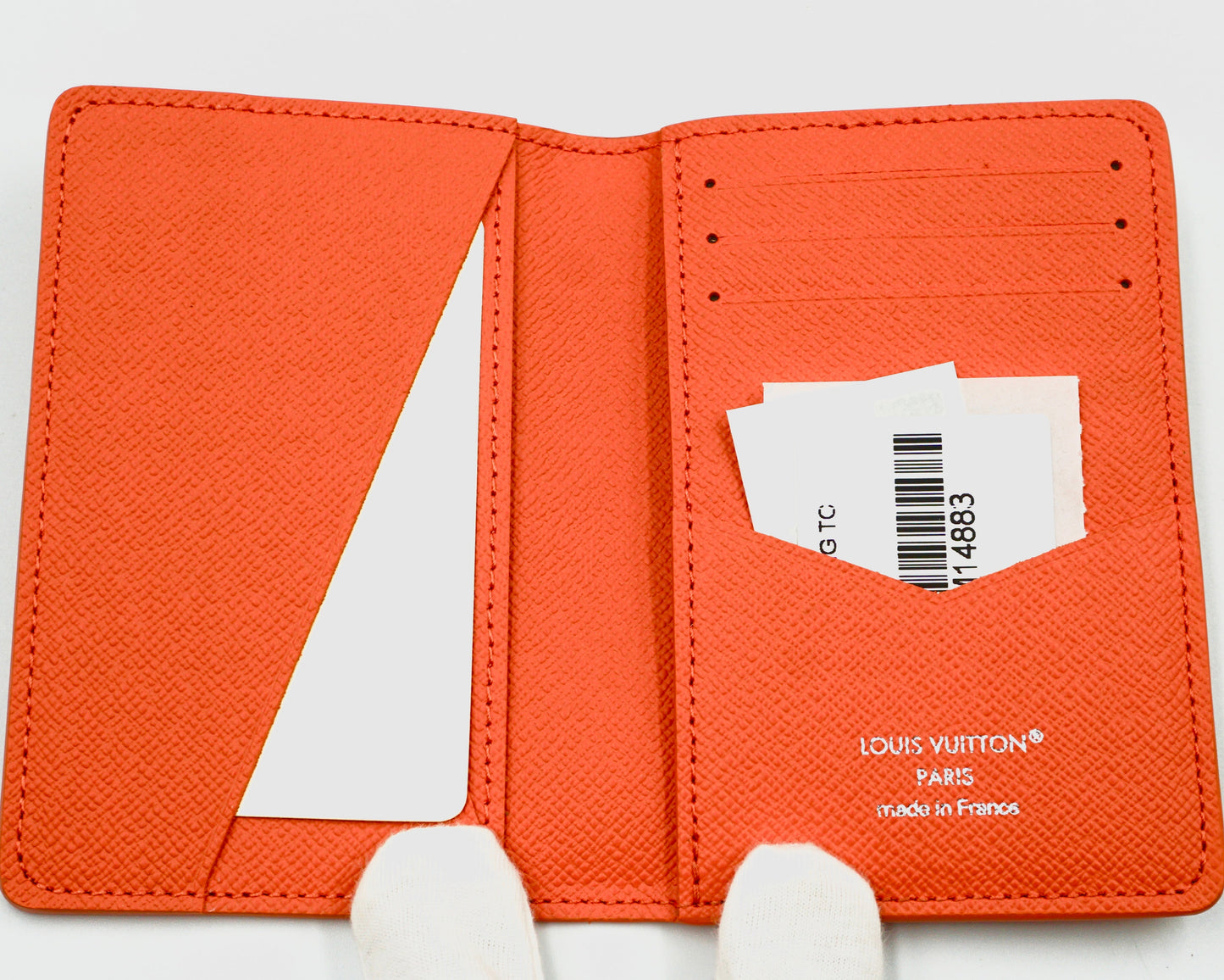 Louis Vuitton Brick Red Tennis Pocket Organizer