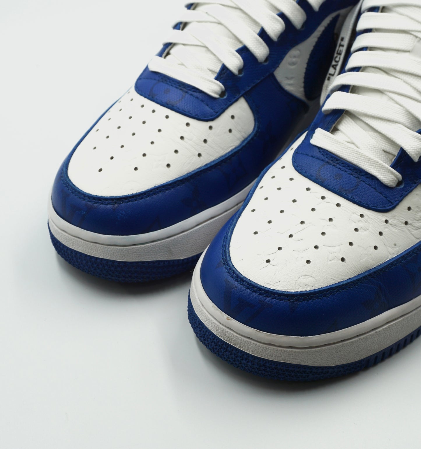Louis Vuitton X Nike Air Force 1 Low by Virgil Abloh 'Royal Blue White'