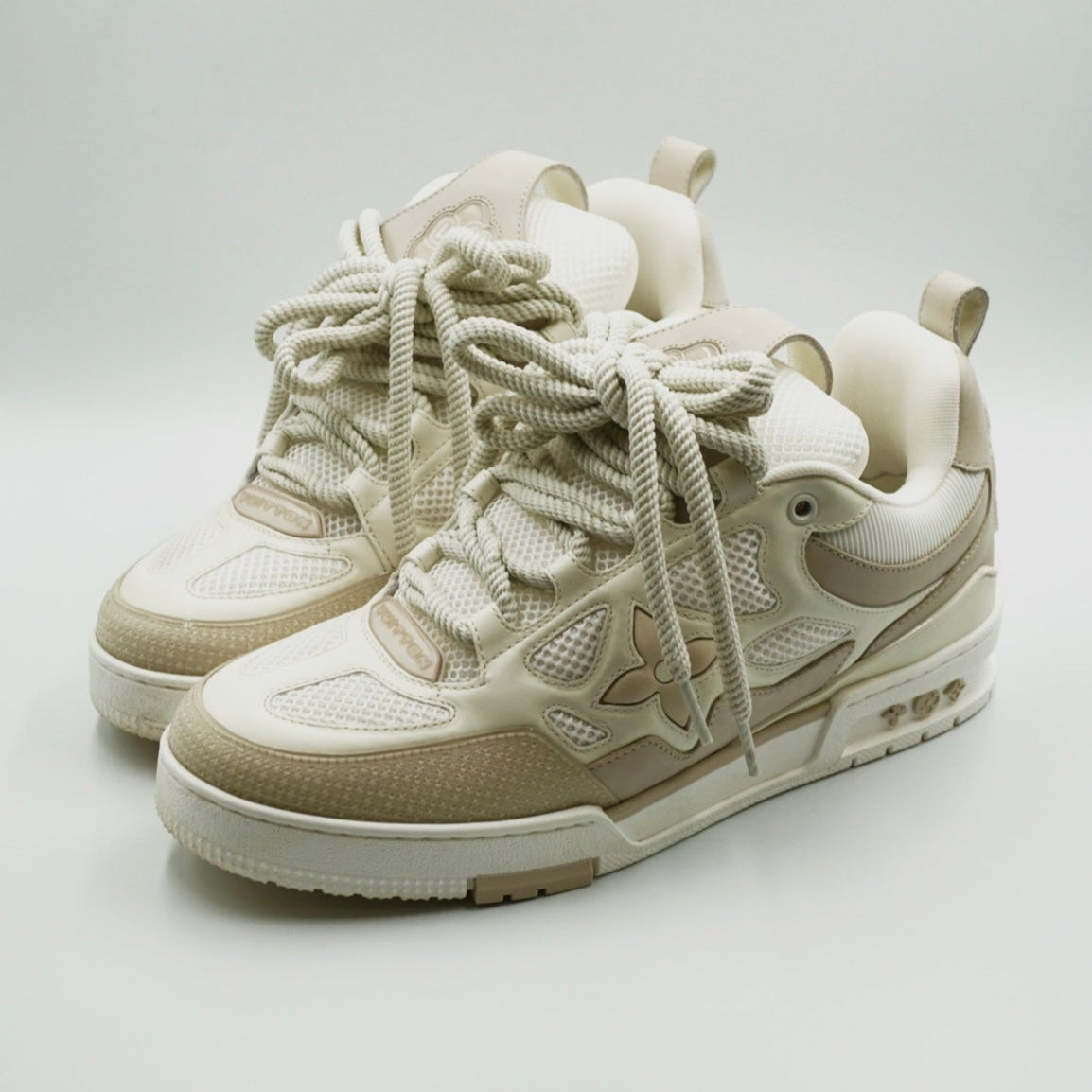 Louis Vuitton Beige Skate Trainers